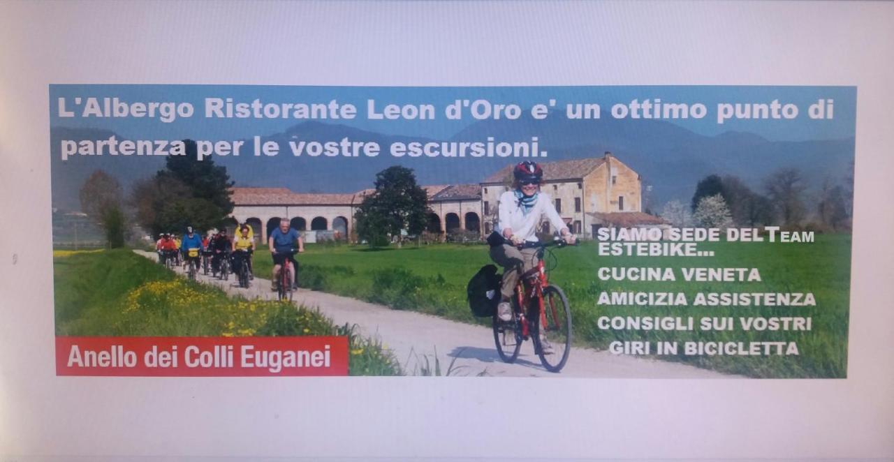 Albergo Ristorante Leon D'Oro エステ エクステリア 写真